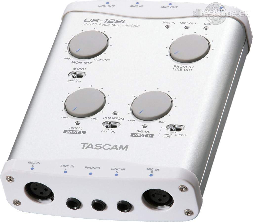 tascam us 122 drivers for windows 10